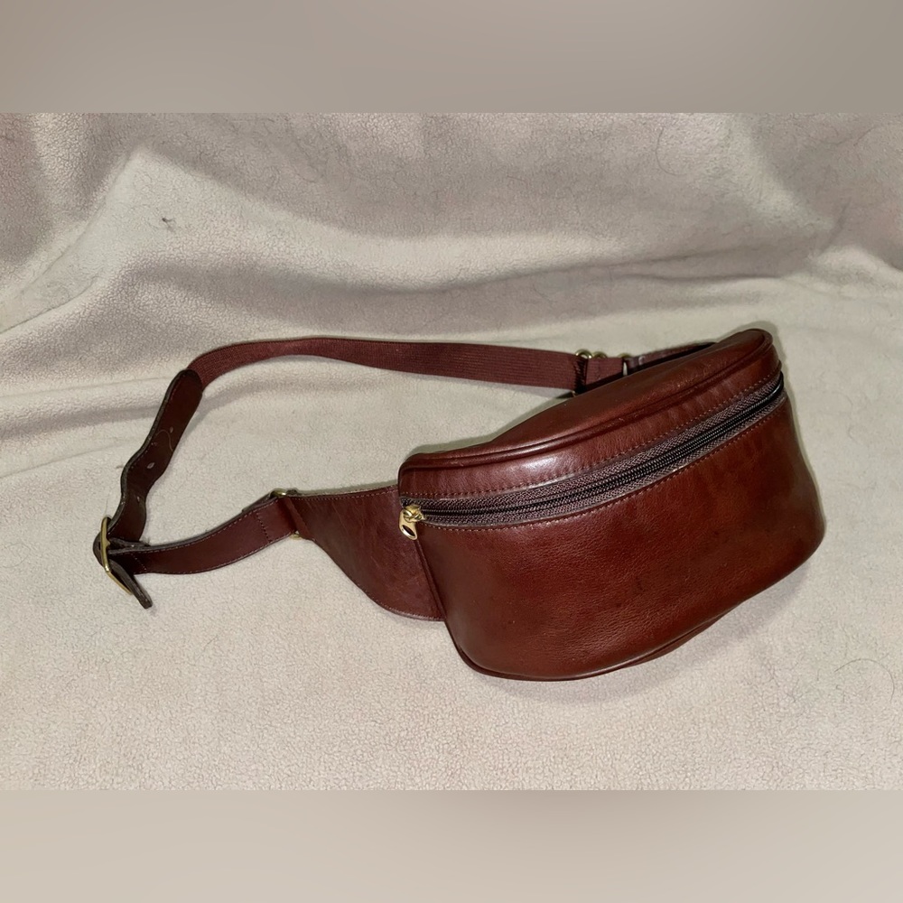 Vintage Coach Canteen Cowhide Fanny Pack